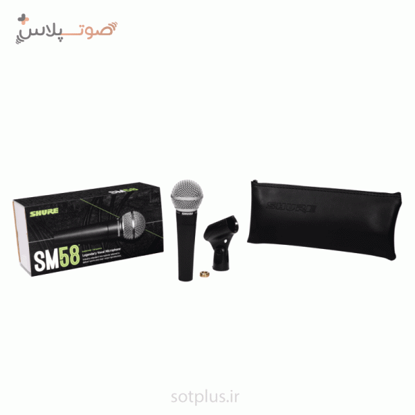 میکروفون شور | میکروفون SHURE SM58 | میکروفون SHURE اصلی