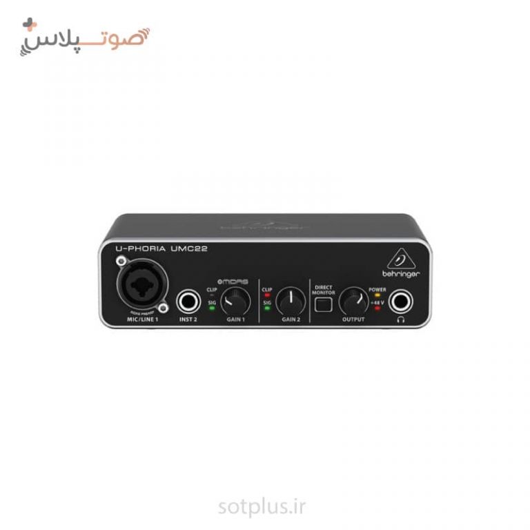 کارت صدا Behringer U-Phoria UMC22