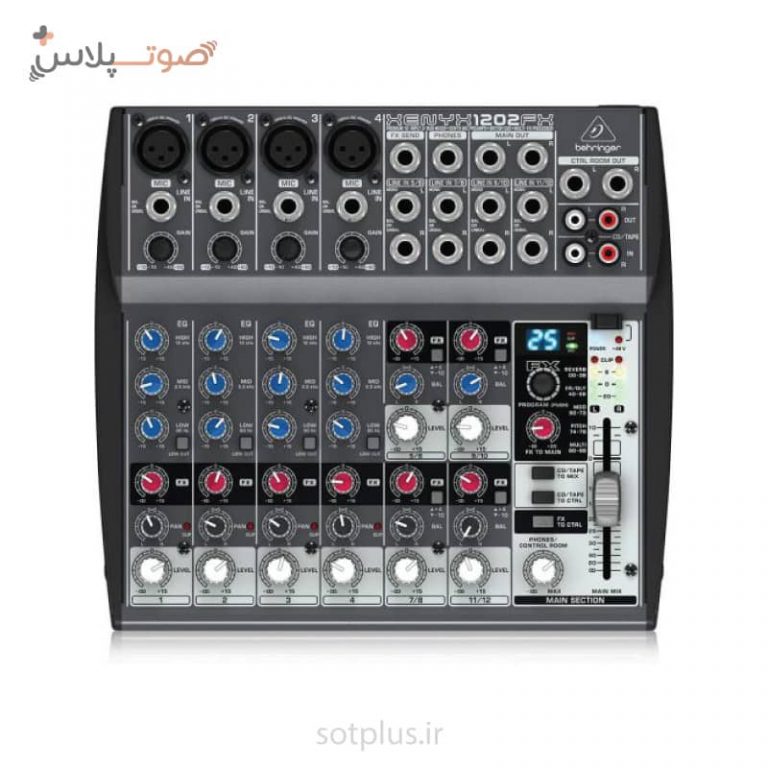 میکسر BEHRINGER XENYX 1202FX