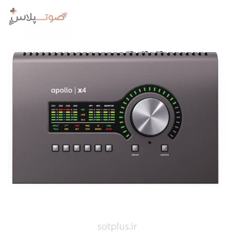 کارت صدا یونیورسال ادیو Apollo x4 + آموزش و مشاوره خرید