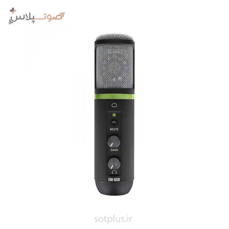 میکروفون استودیویی Mackie EM-USB + © مشاوره رایگان و خرید
