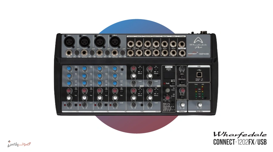میکسر Wharfedale Connect 1202FX/USB