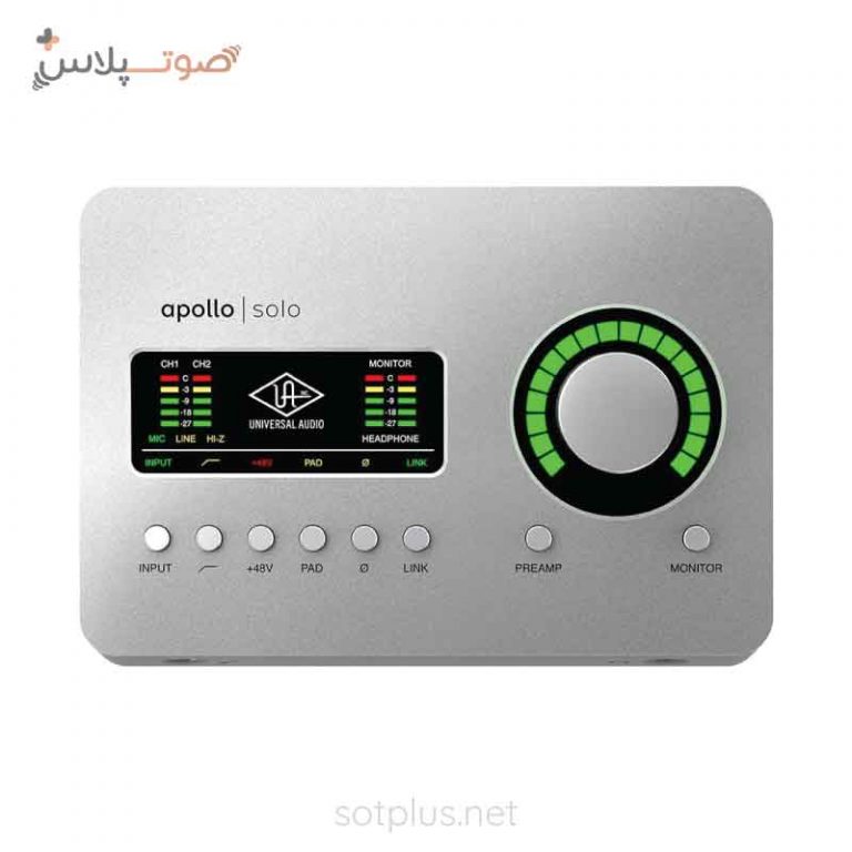 کارت صدا Universal Audio Apollo Solo Thunderbolt Heritage Edition