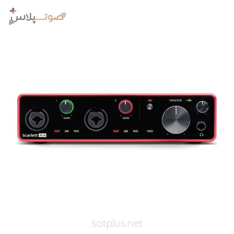 کارت صدا Focusrite Scarlett 4i4 G3