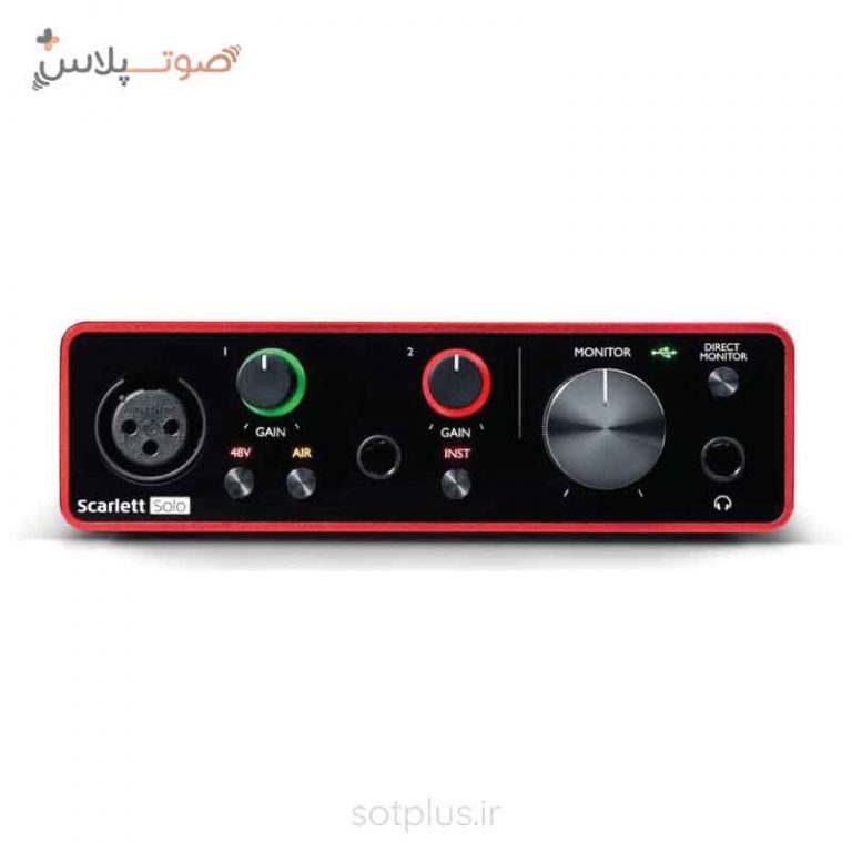 کارت صدا Focusrite Scarlett Solo G3