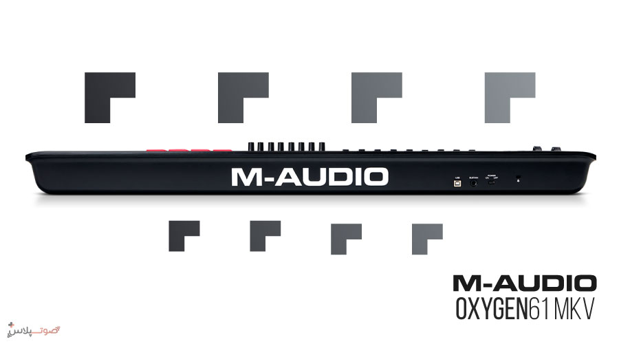 میدی کنترلر M-Audio Oxygen 61 MKV
