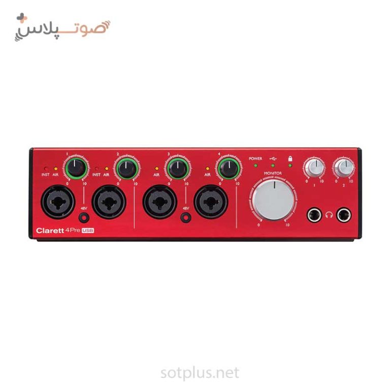 کارت صدا Focusrite Clarett 4Pre USB
