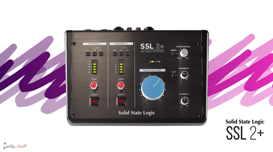 کارت صدا Solid State Logic SSL 2 Plus