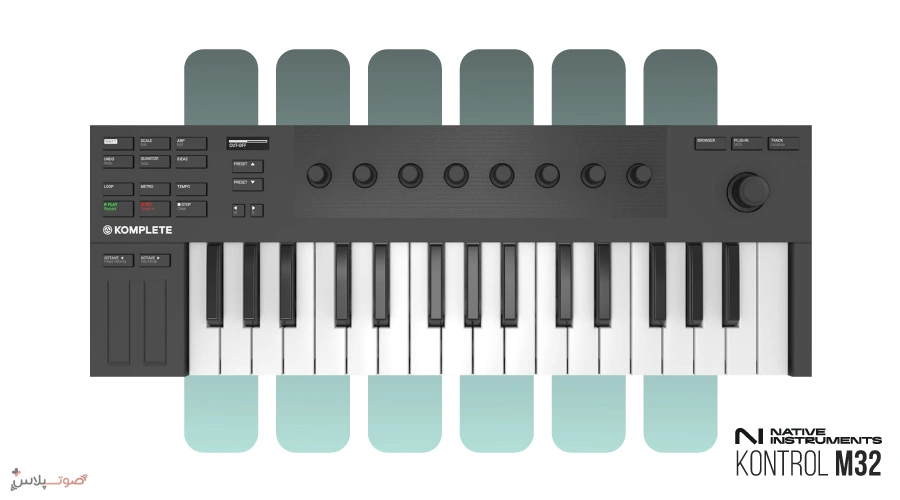 میدی کنترلر Native Instruments Komplete Kontrol M32