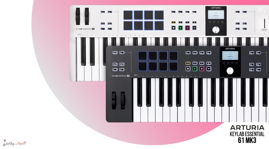 میدی کنترلر Arturia KeyLab Essential 61 mk3 Black