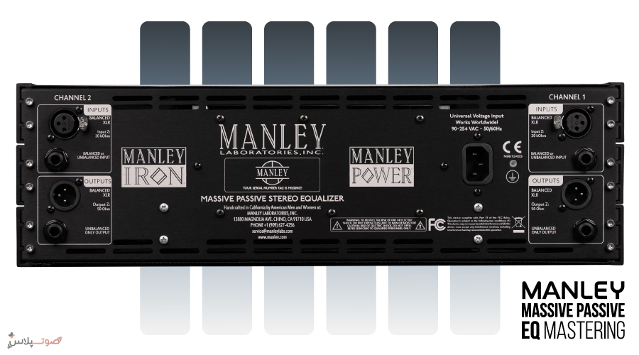 اکولایزر مسترینگ MANLEY Massive Passive Mastering Version