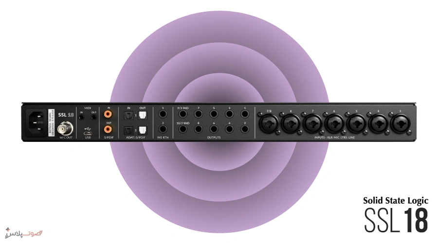 کارت صدا Solid State Logic SSL 18