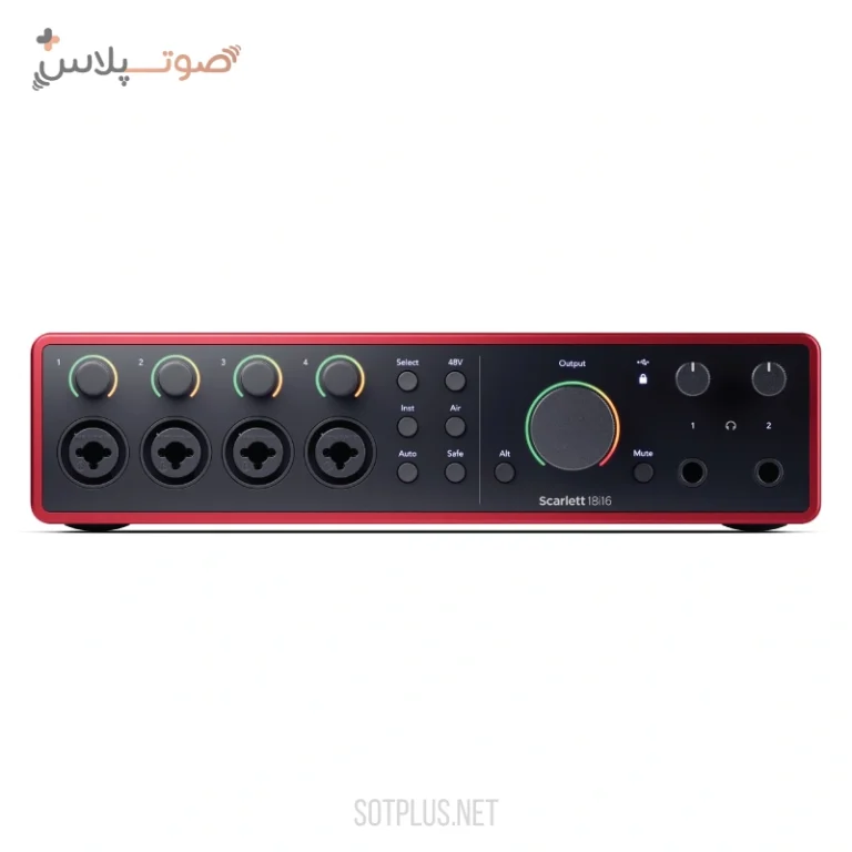 کارت صدا Focusrite Scarlett 18i16 4th Gen
