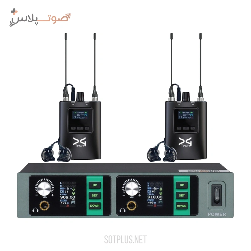 ایر مانیتور دو کانال DG TECH IEM200 ایر مانیتور دو کانال DG TECH IEM200
