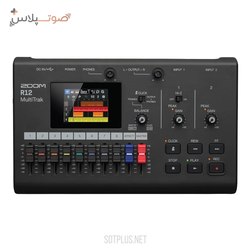 رکوردر ZOOM R12 Multitrack رکوردر ZOOM R12 Multitrack