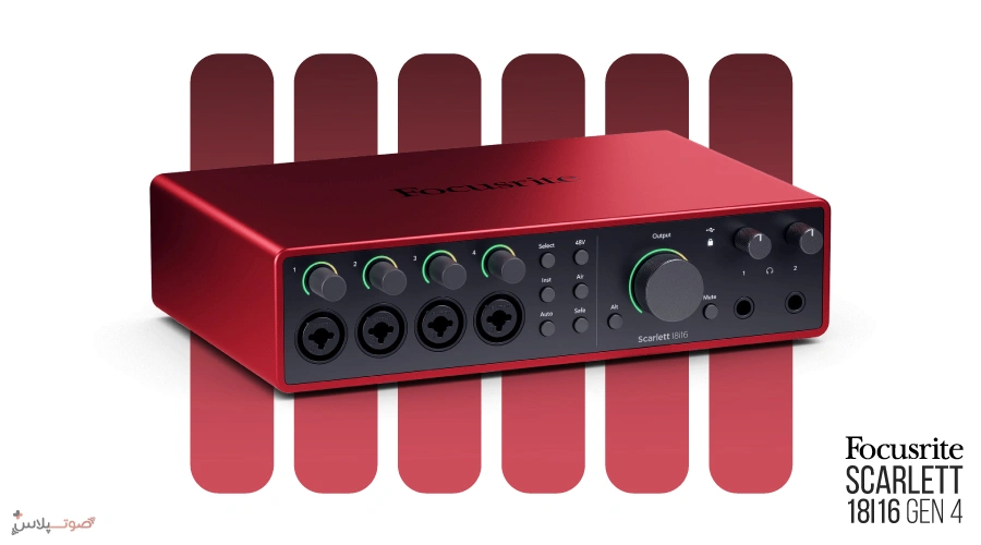 کارت صدا Focusrite Scarlett 18i16 4th Gen
