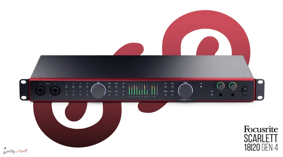 کارت صدا Focusrite Scarlett 18i20 4th Gen