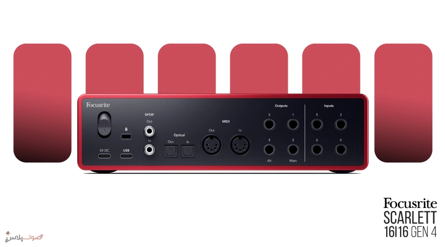 کارت صدا Focusrite Scarlett 16i16 4th Gen
