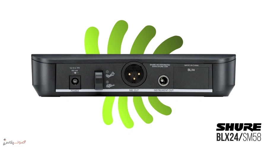 میکروفون بی سیم Shure BLX24/SM58