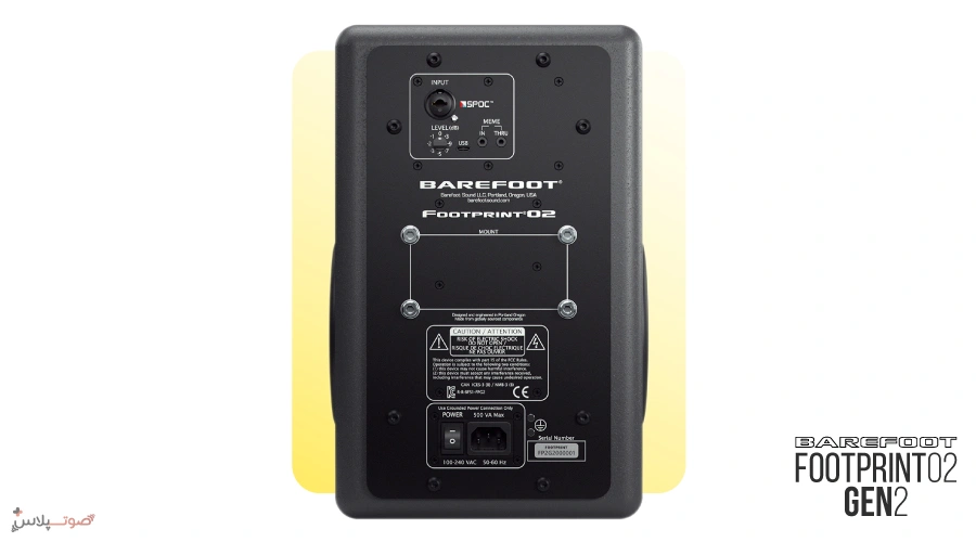 اسپیکر مانیتورینگ BAREFOOT Footprint02 Gen2