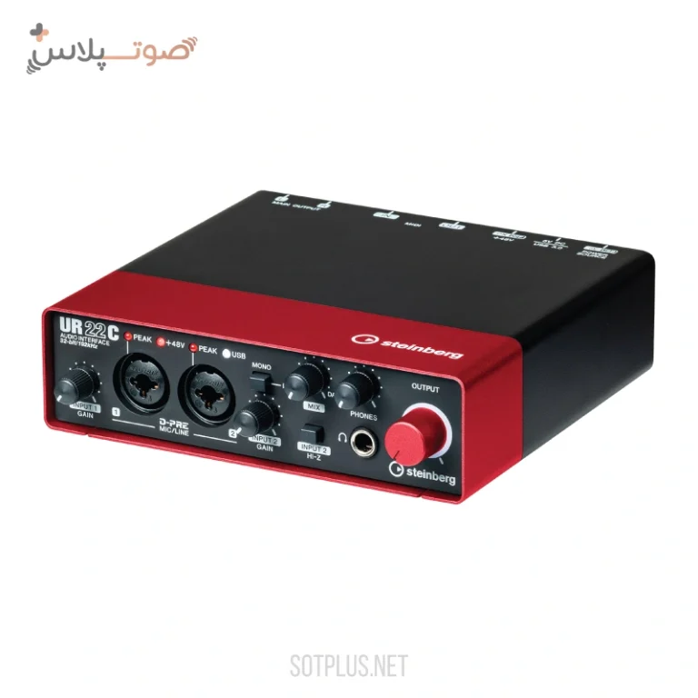 کارت صدا Steinberg UR22C Red