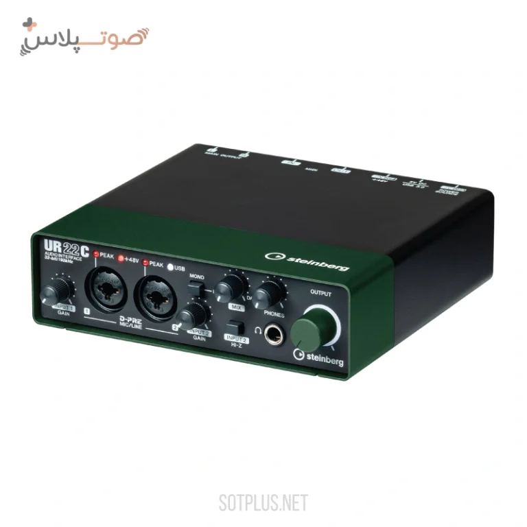 کارت صدا Steinberg UR22C Green