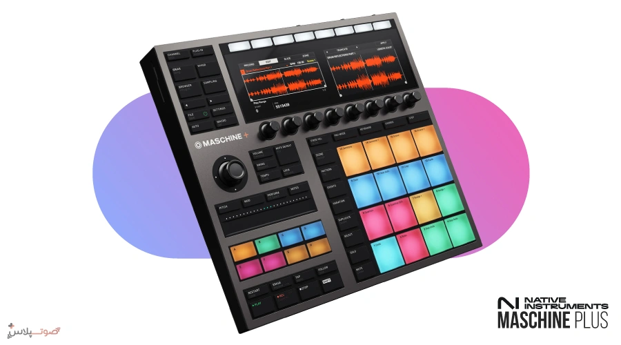 سمپلر و سیکوئنسر Native Instruments Maschine Plus