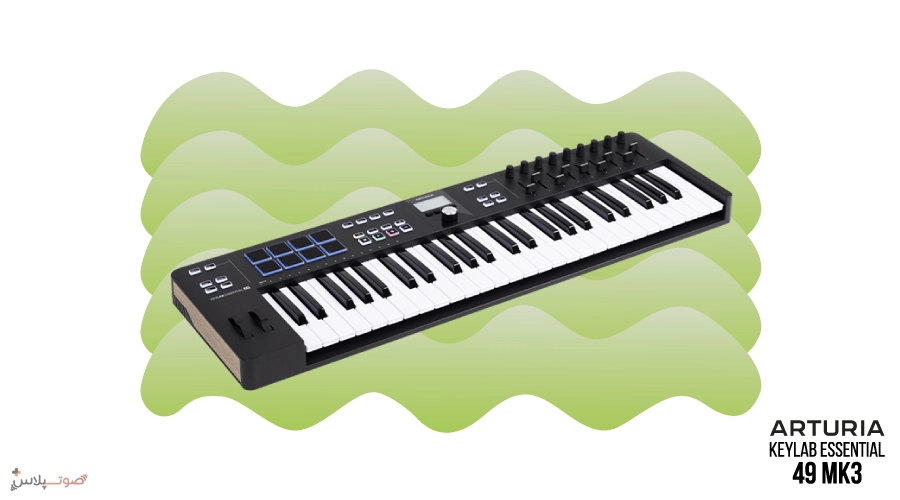 میدی کنترلر Arturia KeyLab Essential 49 mk3 Black
