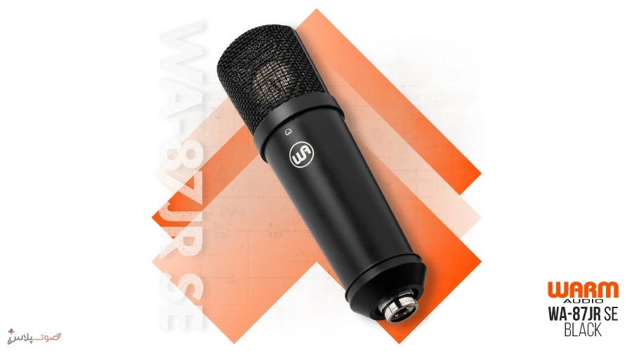 میکروفون Warm Audio WA-87jr SE Black