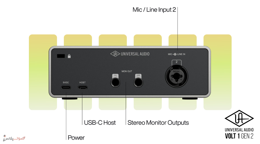 کارت صدا Universal Audio Volt 1 Gen 2