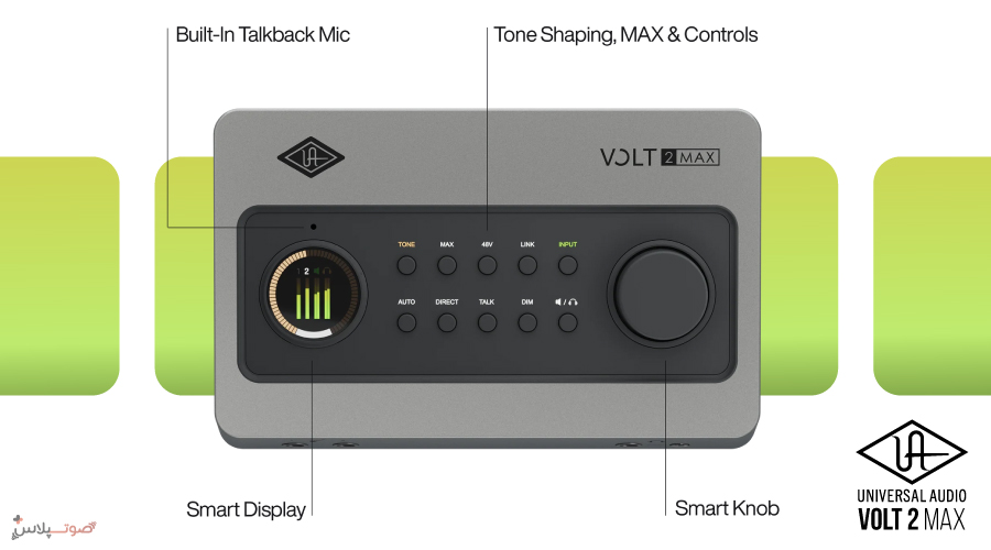 کارت صدا Universal Audio Volt 2 Max