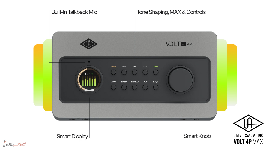 کارت صدا Universal Audio Volt 4P Max